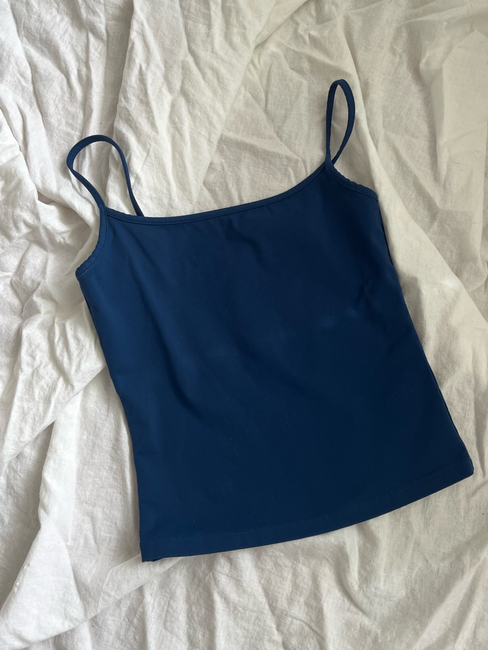 Garage Navy Blue Spaghetti Strap Tank Top